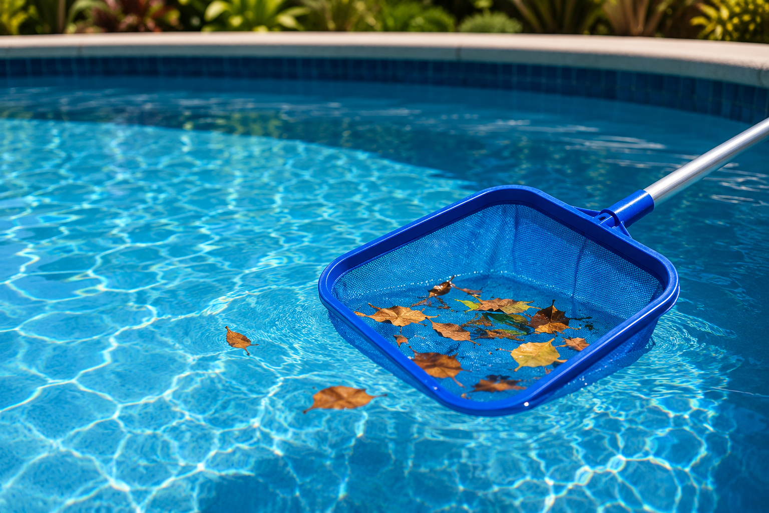Pool Skimming in San Angelo